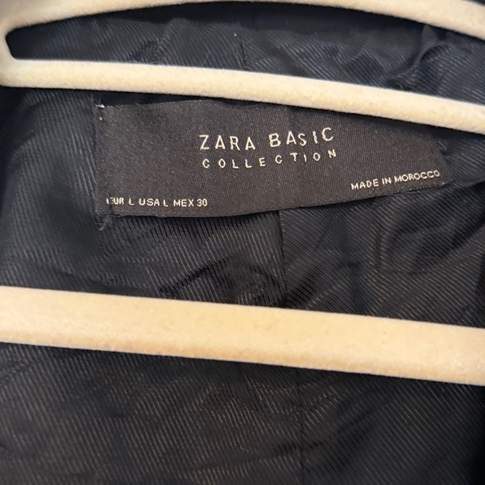 Zara basic tweed blazer jacket - Picture 3 of 10